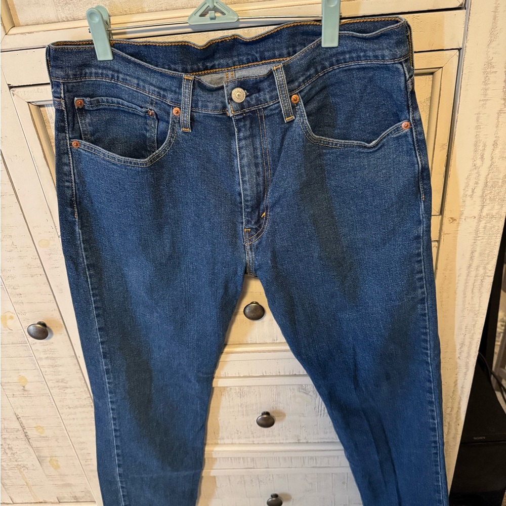Levi's Blue Straight Leg Jeans